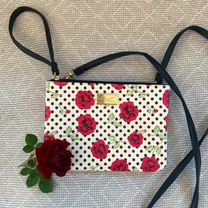 Luv Betsey by Betsey Johnson Rose Print Clutch Bag